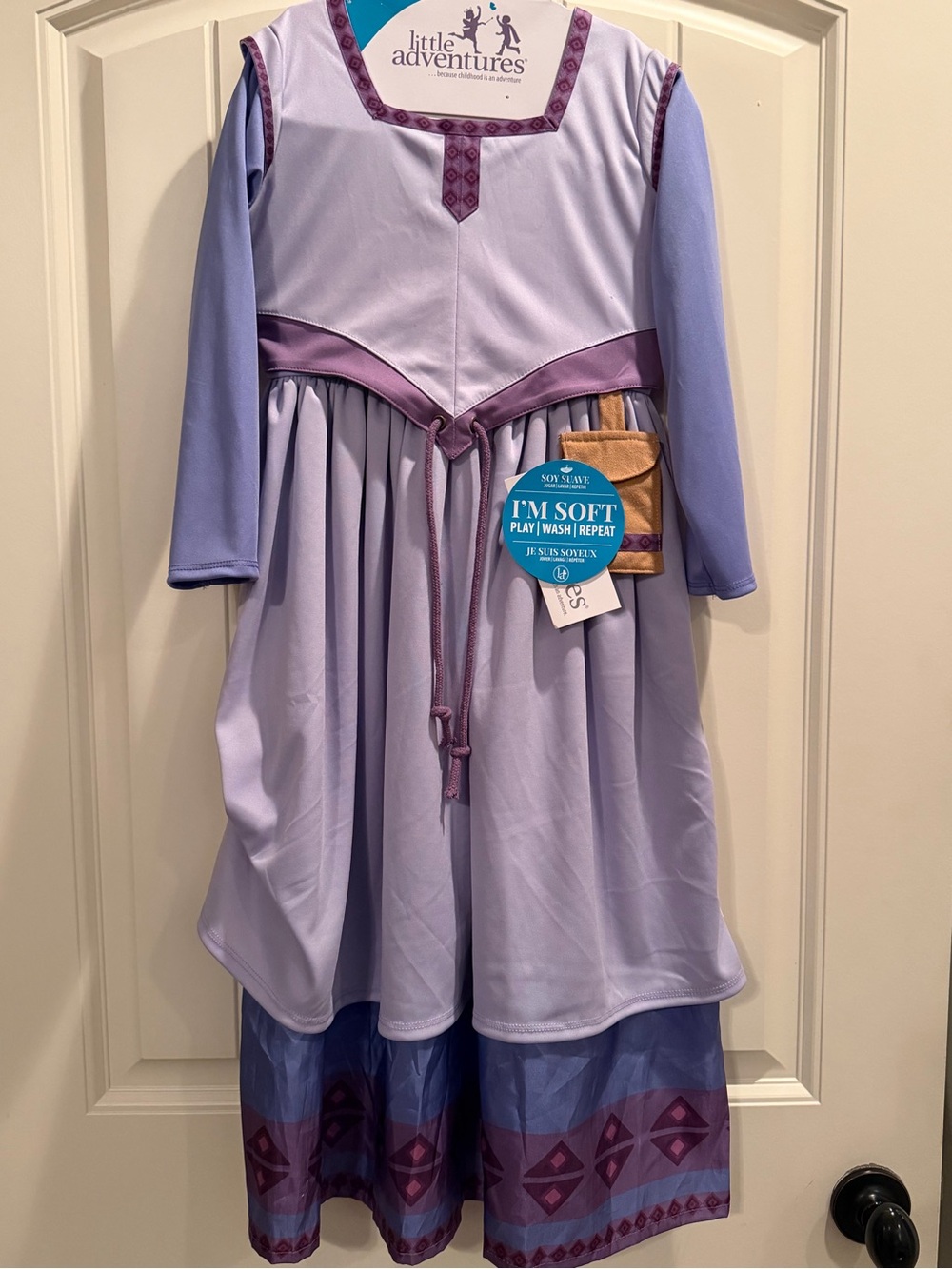 Little Adventures Wishing Star Princess Costume Dress for Kids 5-7 Years Old